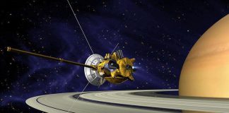 Sonda Cassini na orbicie Saturna - tematyczny quiz na dziś