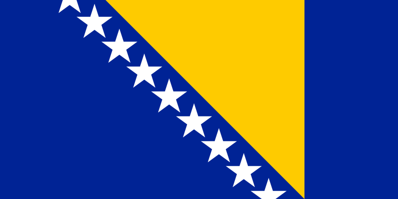 Bośnia i Hercegowina flaga